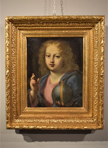 "Salvator Mundi"  Oeuvre de Carlo Maratta